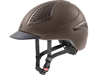 Lichtgewicht Rijhelm Exxential III Mocca Mat (57-59 cm) - 35% Korting