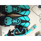 Snorkelset Groen Volwassenen | 52% Korting | Compleet & Comfortabel