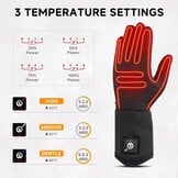 Verwarmde Winterhandschoenen XL/2XL met 3 Warmtestanden & Touchscreen - 34% Korting