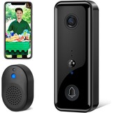 Draadloze Deurbel met Camera 1080P Full HD & Nachtzicht - 33% Korting