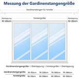 Verstelbare Gordijnroede Wit (76-228 cm) - 32% Korting!