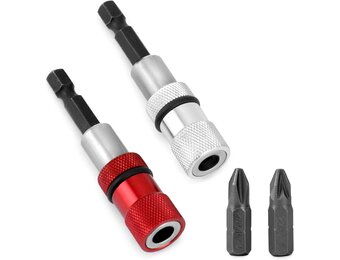 Magnetische Bithouder Set | Verstelbaar & Snelwissel | 2 stuks