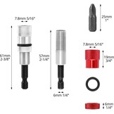 Magnetische Bithouder Set | Verstelbaar & Snelwissel | 2 stuks