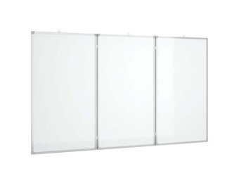 Magnetisch Whiteboard Inklapbaar 150x80 cm - 58% Korting!