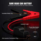 Krachtige Jump Starter 5000A (Benzine/Diesel tot 10L) - 34% Korting