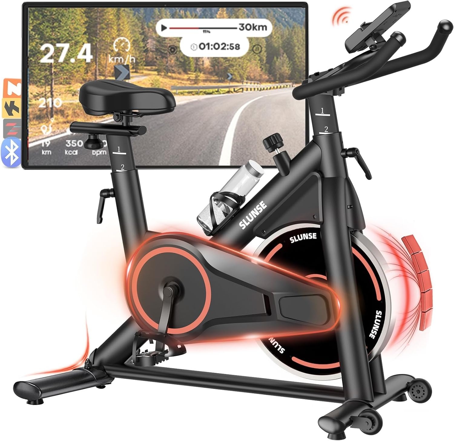 Hometrainer Ergometer Spinningbike - 35% Korting!