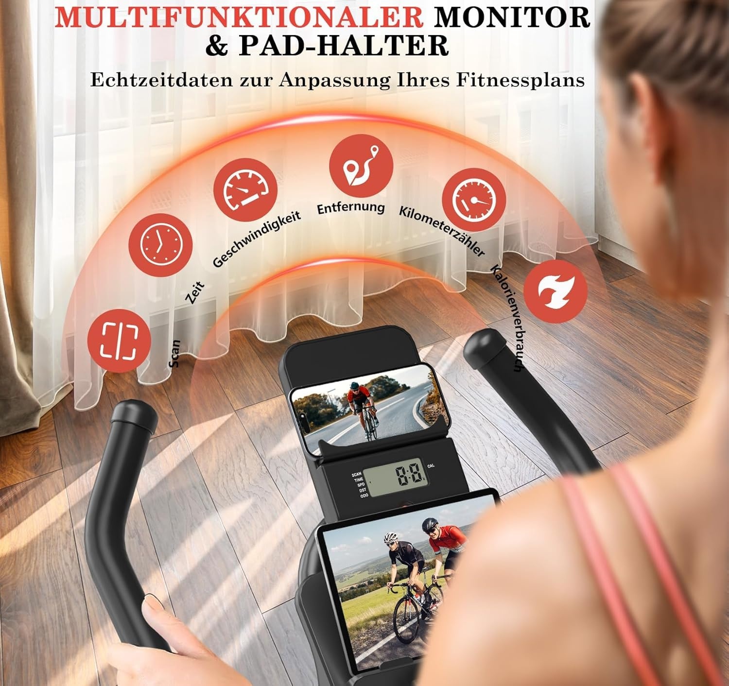 Hometrainer Ergometer Spinningbike - 35% Korting!