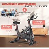 Hometrainer Ergometer Spinningbike - 35% Korting!