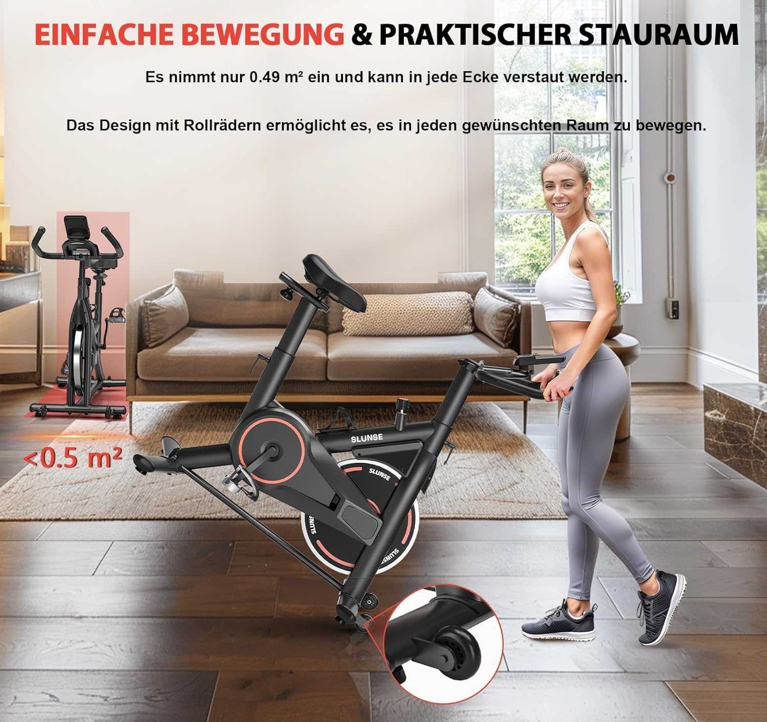 Hometrainer Ergometer Spinningbike - 35% Korting!