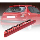 Remlicht Peugeot/Citroën C2/C3/206/207/208 - Rood, 75% Korting