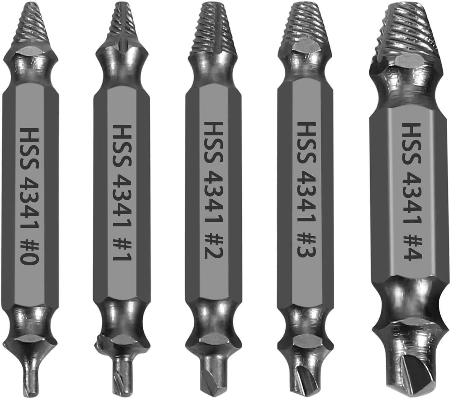 Schroefuitdraaierset 5-delig - HSS Staal - 25% Korting