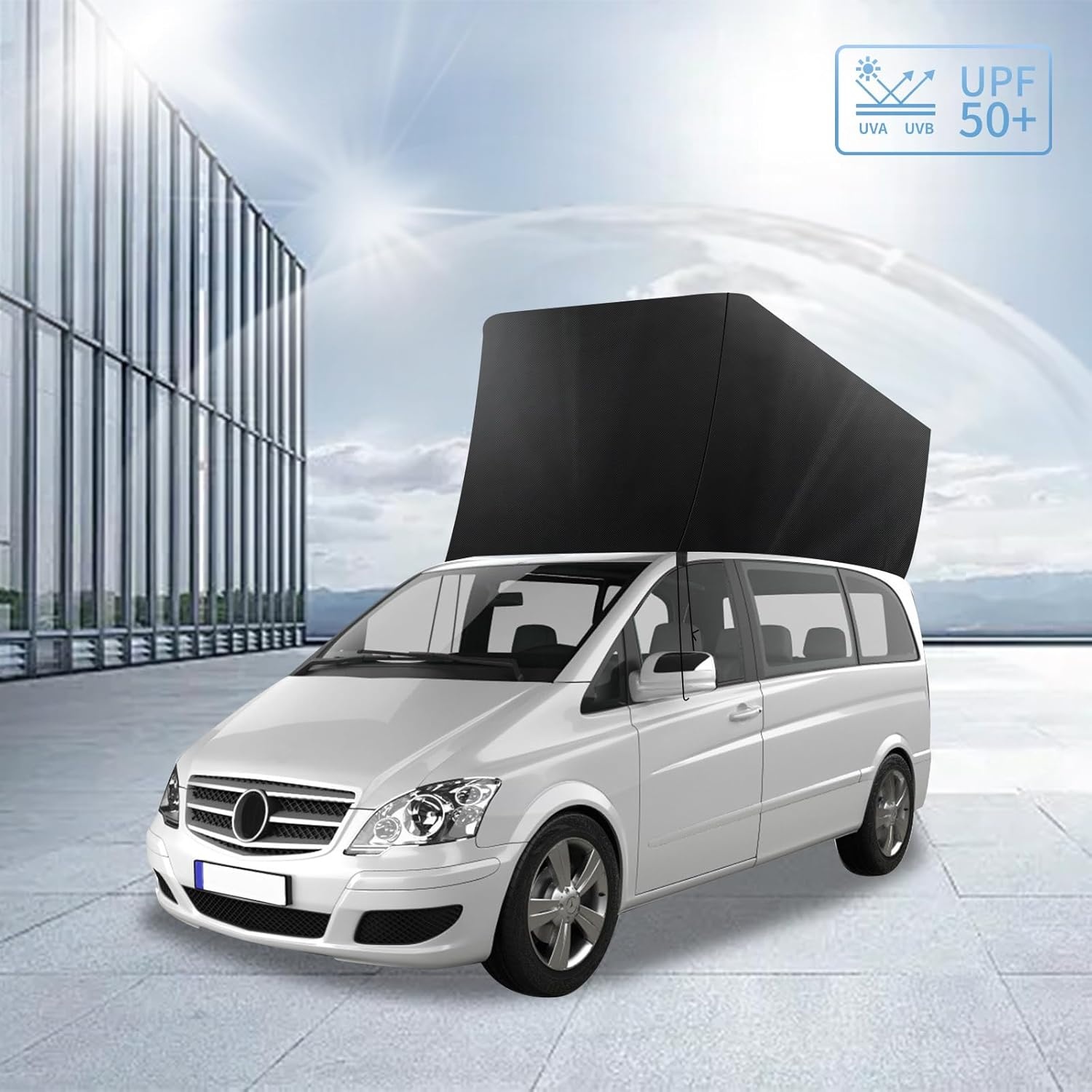 Dakbeschermer Pop-Top Mercedes V-Klasse/Viano 96-14 & Opel Crosscamp - 34% korting