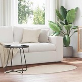 Beige Polyester Huarte Tapijt 80x150cm - 33% Korting!