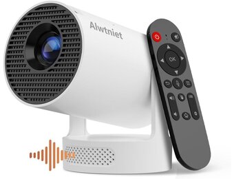Mini Draagbare Projector - 4K Support, 8000lm, WiFi 6