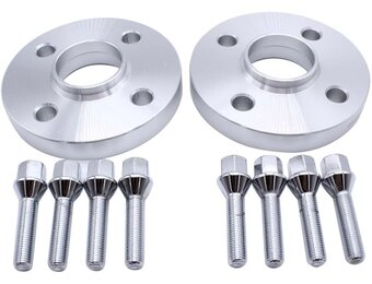 2x 20mm Wielafstandhouders 4x100 M12x1.5 - CNC Aluminium (34% Korting)
