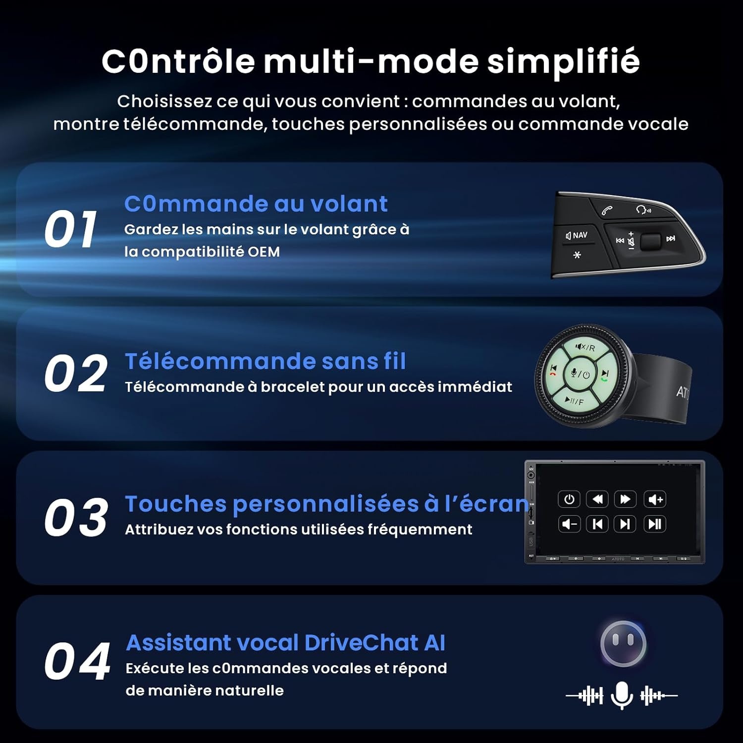 Autoradio Navigatie 7" Android 8/128GB - 35% Korting