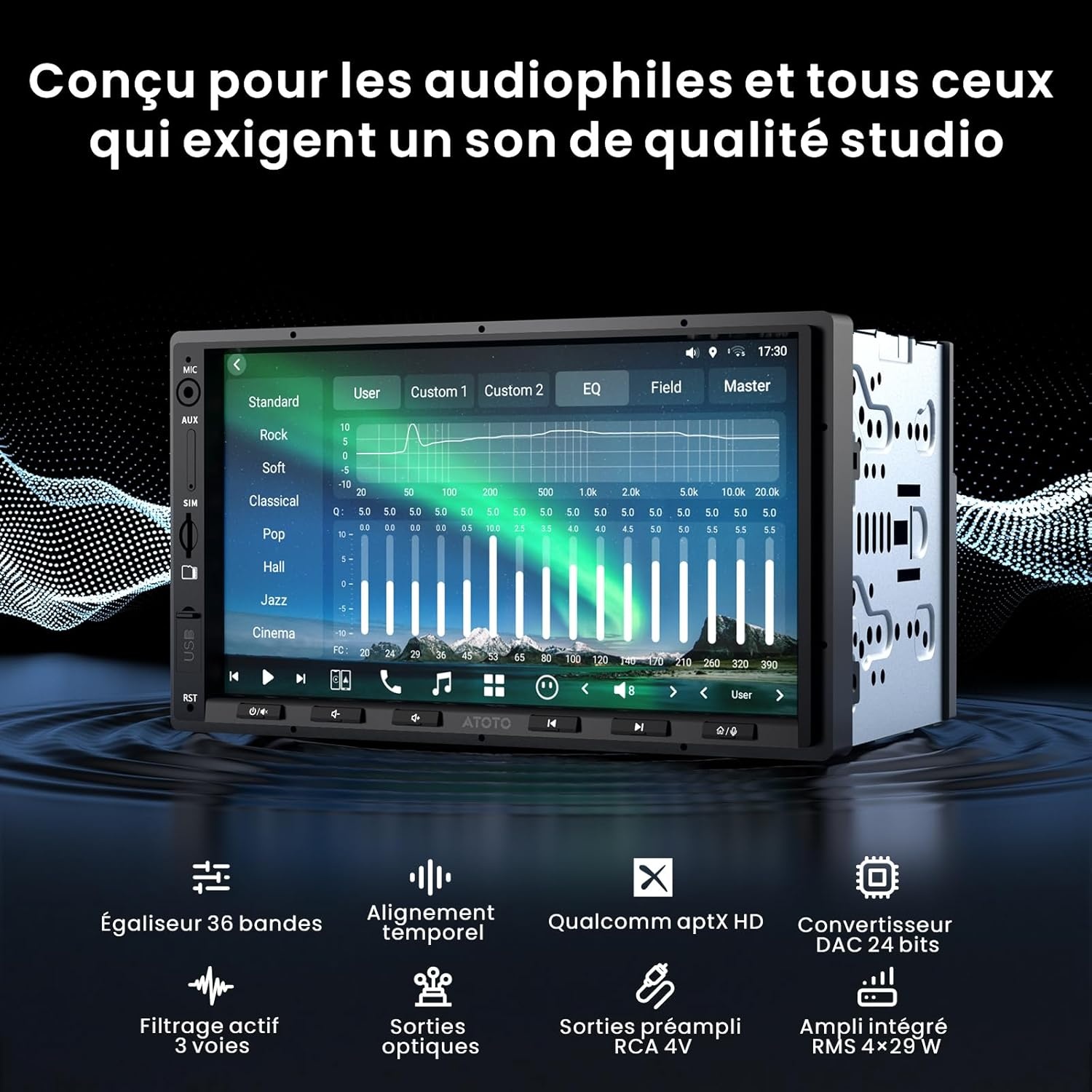 Autoradio Navigatie 7" Android 8/128GB - 35% Korting