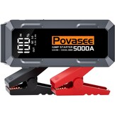 Krachtige Jump Starter 5000A - Benzine/Diesel & LCD