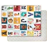 Extra Grote Krabbelmat Dierenpark - 150x180 cm - 34% Korting