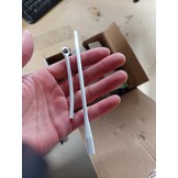 Vervangingsset kattenspeelgoed opzetstukken - 4 stuks (vlinder & veer)
