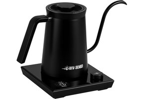 Elektrische Waterkoker Zwart - 600 ml - Precieze Temperatuur (34% korting)