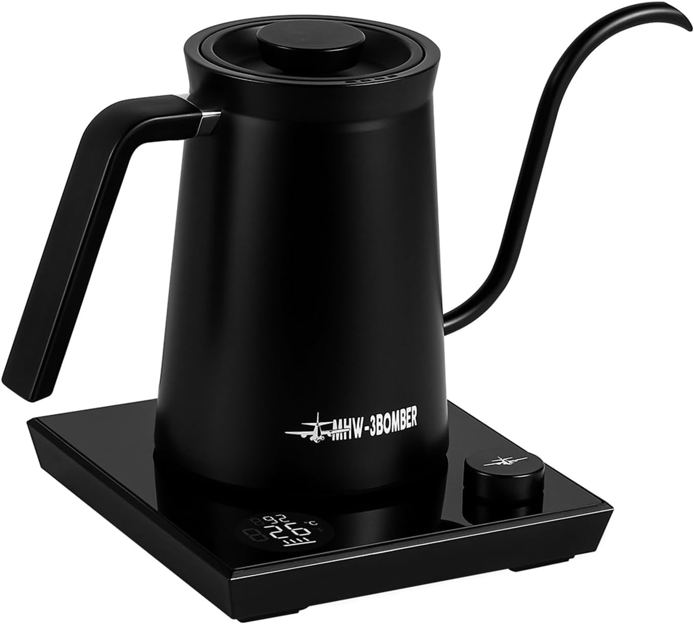 Elektrische Waterkoker Zwart - 600 ml - Precieze Temperatuur (34% korting)