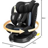 Autostoel 360° Draaibaar I-Size 40-150cm | -34%