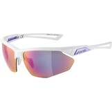 Fietsbril NYLOS HR Unisex Wit-Paars - 33% Korting!