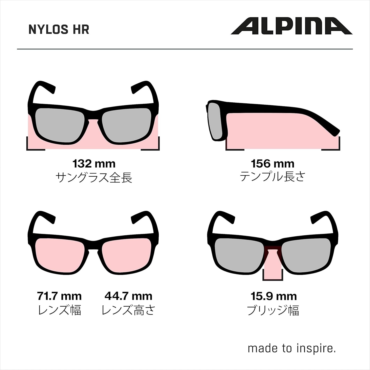 Alpina NYLOS HR Fietsbril/Sportbril - Wit/Paars Glans, Gespiegelde Lens - 33% Korting