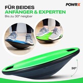 Balanstrainer Wobbelbord Groen (33%) - Proprioceptie & Fysiotherapie