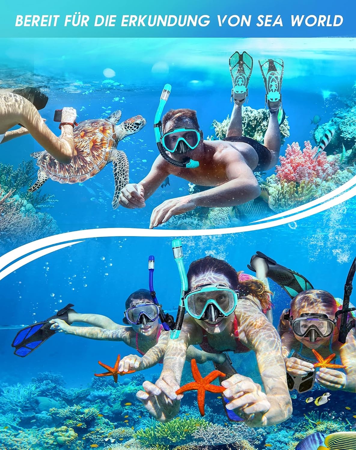 Complete Snorkelset Volwassenen (33% Korting!)
