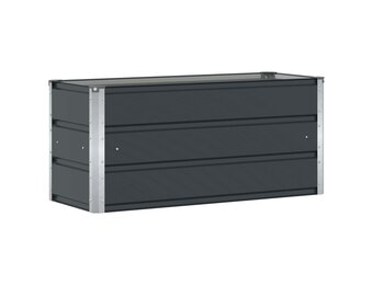 Plantenbak Staal Antraciet 100x40x45 cm - 33% Korting