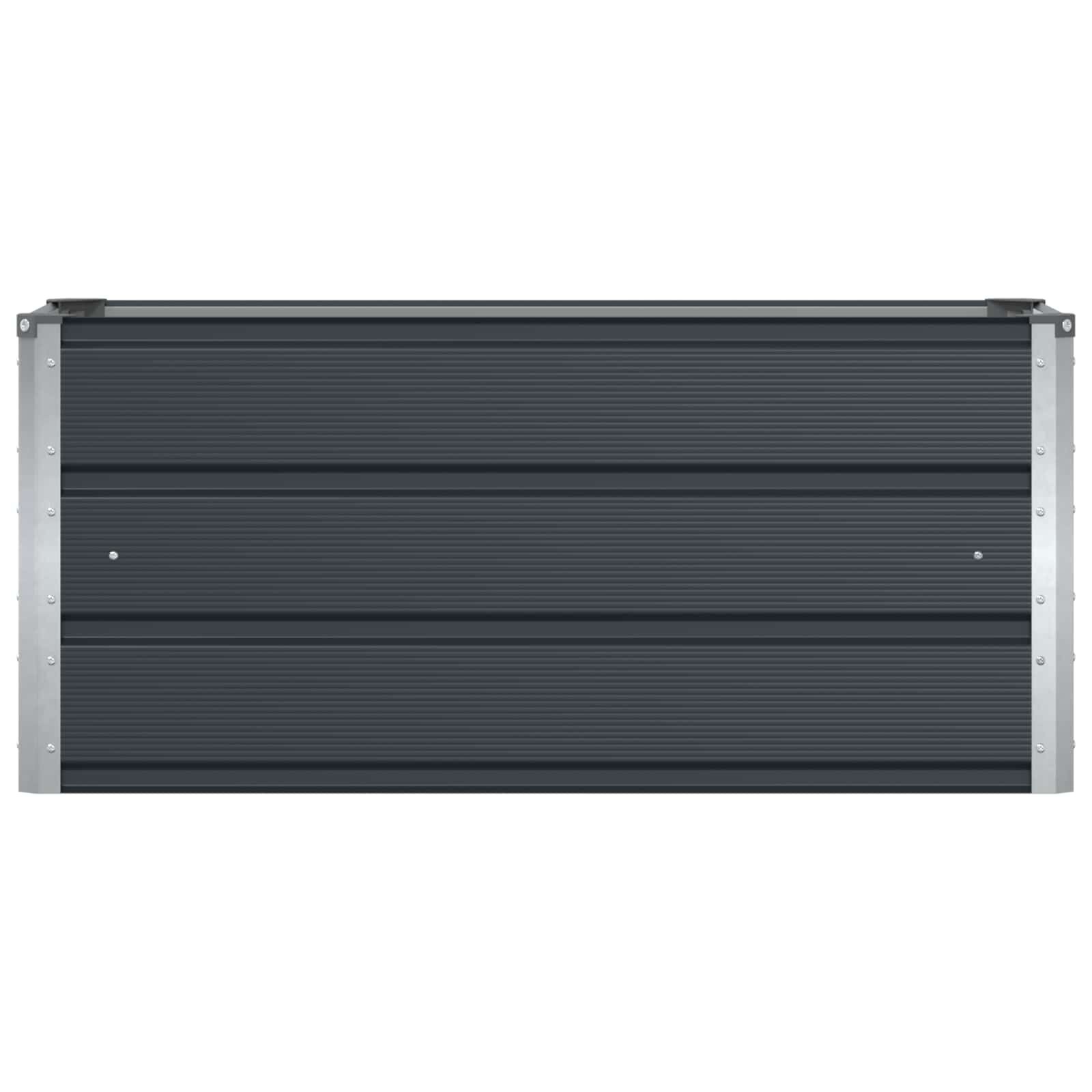 Plantenbak Staal Antraciet 100x40x45 cm - 33% Korting
