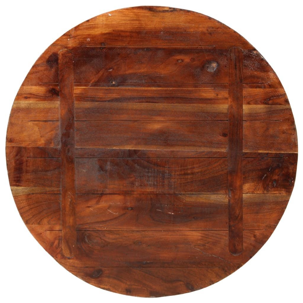 Rond Tafelblad Gerecycled Hout Ø 80cm - 34% Korting!