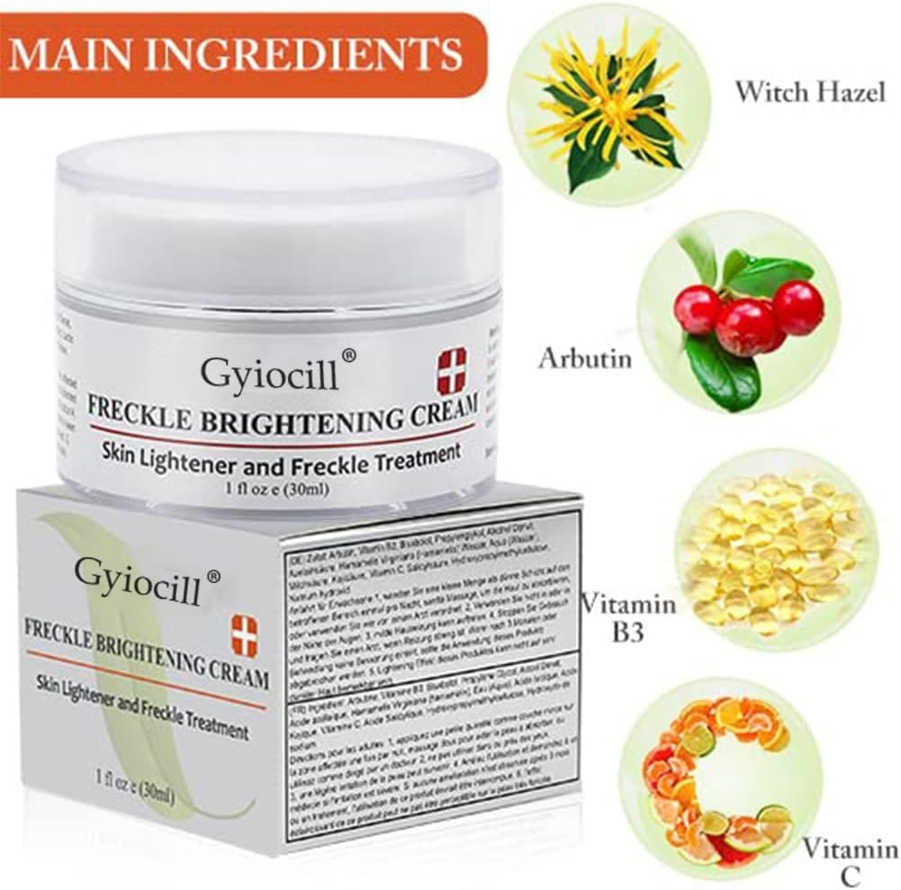 Whitening Crème 30ml: Vocht & Vitamine C voor Gelijkmatige Huid - 72% Korting