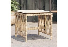 VidaXL Tuinkrukken 4 st met Kussens - Beige - 72% Korting!