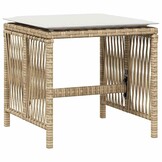 VidaXL Tuinkrukken 4 st. met Kussens - Beige, 59% Korting!