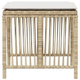 VidaXL Tuinkrukken 4 st. met Kussens - Beige, 59% Korting!