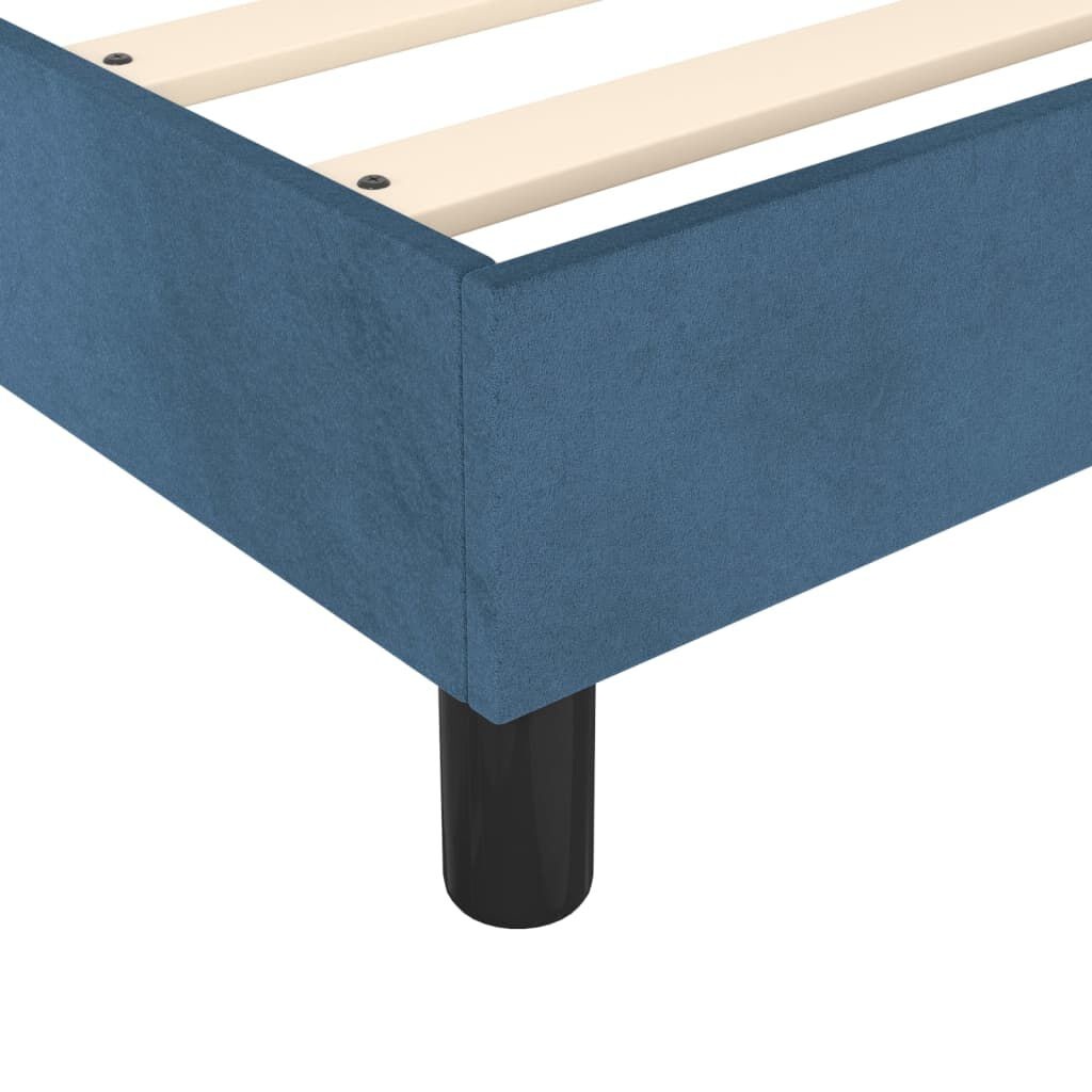Donkerblauw Velours Bedframe 160x200 cm - 34% Korting!