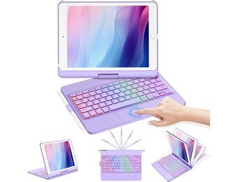 Toetsenbordhoes met Touchpad & Potloodhouder - iPad 10.2" (28% korting)