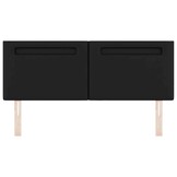 Zwart PVC Hoofdbord - Verstelbaar & Modern (144 cm) - 34% Korting