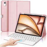Roze iPad Air 11 Toetsenbordhoes met Touchpad (33% korting)