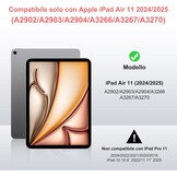 Roze iPad Air 11 Toetsenbordhoes met Touchpad (33% korting)
