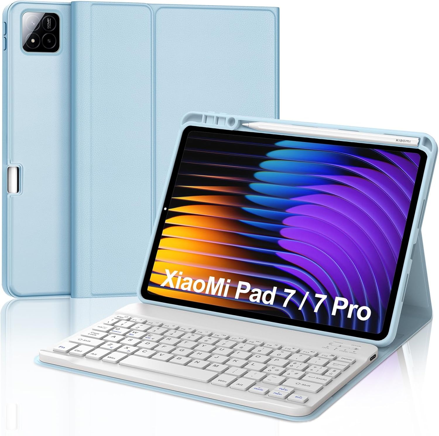 Toetsenbordhoes met Bluetooth voor Xiaomi Pad 7/8 Serie (11.2") - 28% Korting
