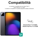 Toetsenbordhoes met Bluetooth voor Xiaomi Pad 7/8 Serie (11.2") - 28% Korting