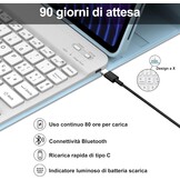 Toetsenbordhoes met Bluetooth voor Xiaomi Pad 7/8 Serie (11.2") - 28% Korting