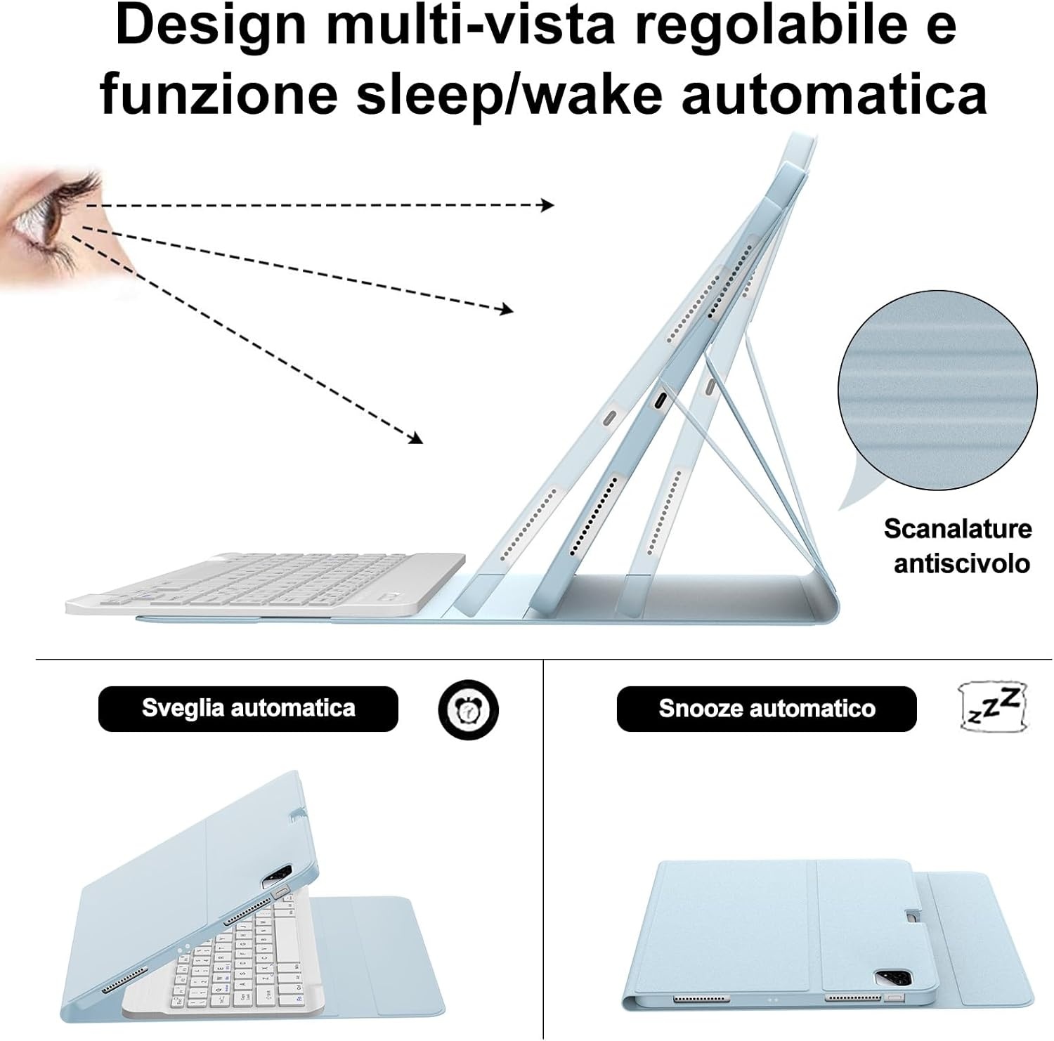 Toetsenbordhoes met Bluetooth voor Xiaomi Pad 7/8 Serie (11.2") - 28% Korting
