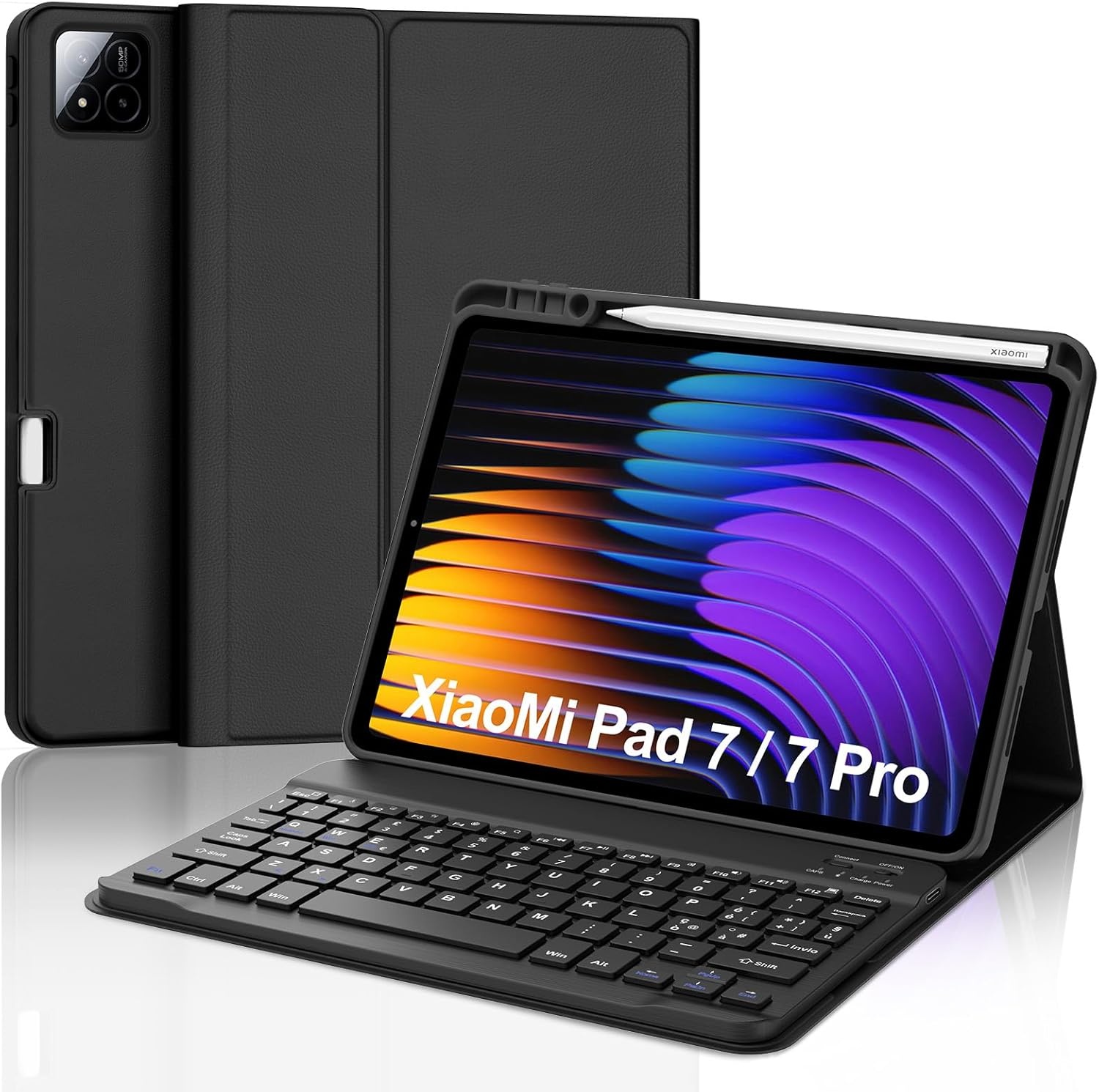 Toetsenbordhoes met Bluetooth voor Xiaomi Pad 7/8 Serie (11.2") - 28% Korting