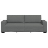 Donkergrijze 3-zitsbank 180cm - 35% Korting
