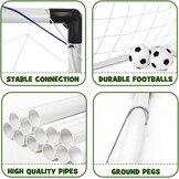 Voetbaldoelen Set Kinderen (2 stuks) - 33% Korting!